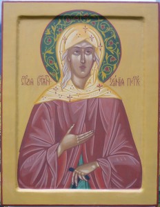 икона Святой Ксении Петербургской