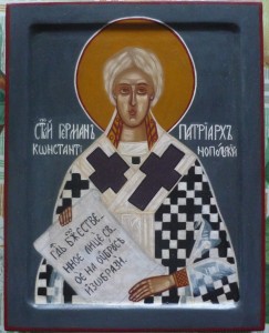 икона Святого Германа Патриарха Константинопольского 